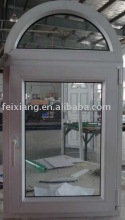PVC tilt window, PVC composite window, PVC top arch window