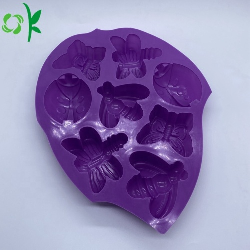 Moules d&#39;insectes au chocolat en silicone personnalisés