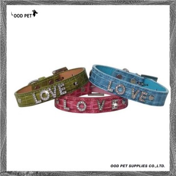 Personalized Pet Collars, Slide Letters Collars (SPC7221)