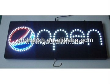 shop open led sign