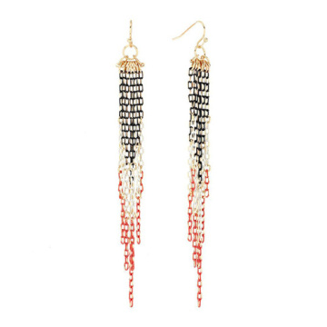 2012 hot gold chain drop earrings for women