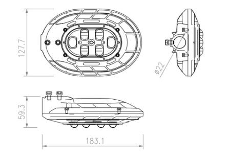 Energy saving Small LED Street Lights