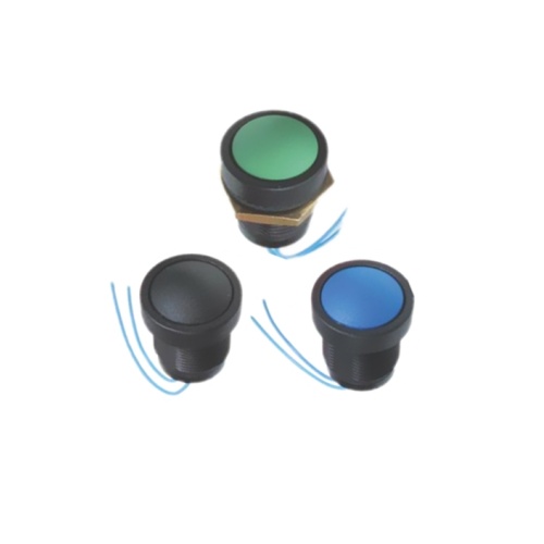 16mm IP68 Waterproof LED Metal Pushbutton Switch