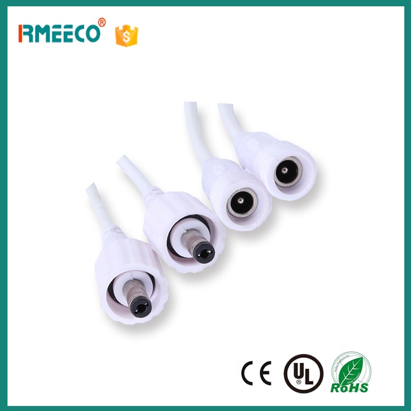 20AWG Led waterproof cable DC 12V waterproof connectors ip68