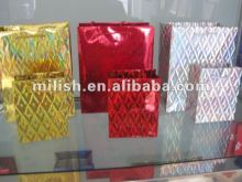 Hot sale recyclable hologram paper shoppng bag