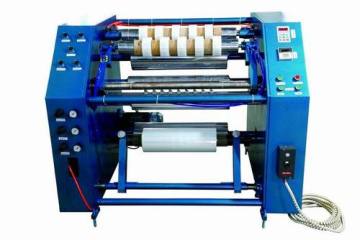 stretch wrapping film slitting machine