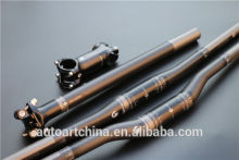 Carbon handlebar bicycle handlebars Handlebar Stem Seatpost Kit