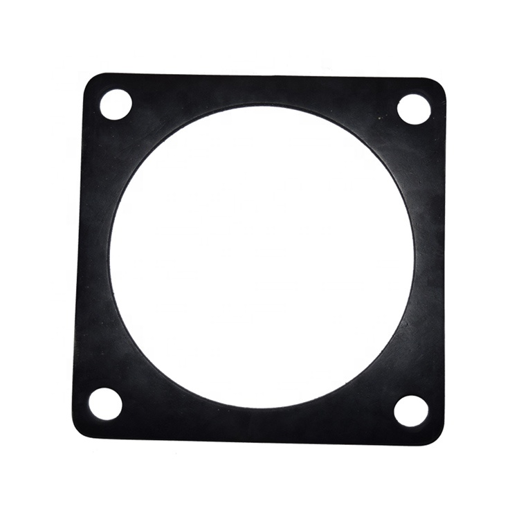 Custom Silicone Rubber Square Gasket for Pipe and Flange