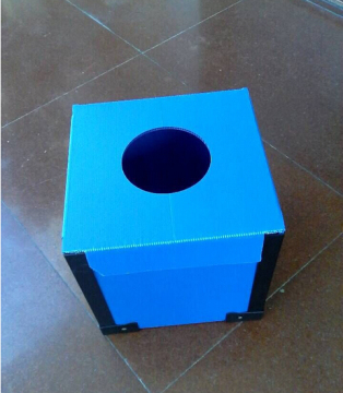 Corrugated Plastic Voter Booth Box