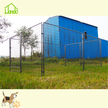 Outdoor large welded dog run kennel cage