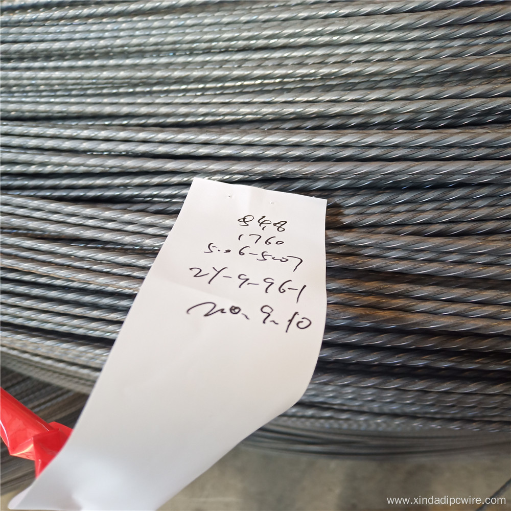 High Quality AISI 316 PC Steel Wire 4.8mm