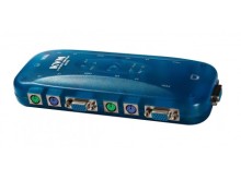 Auto kvm switcher 4port