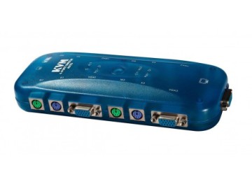 Auto kvm switcher 4port