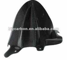 Carbon fiber rear hugger for Honda