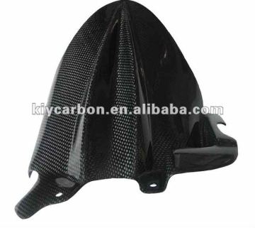 Carbon rear hugger for Honda motorcycles