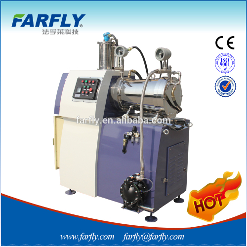 High compression kinetic energy horizontal sand mill