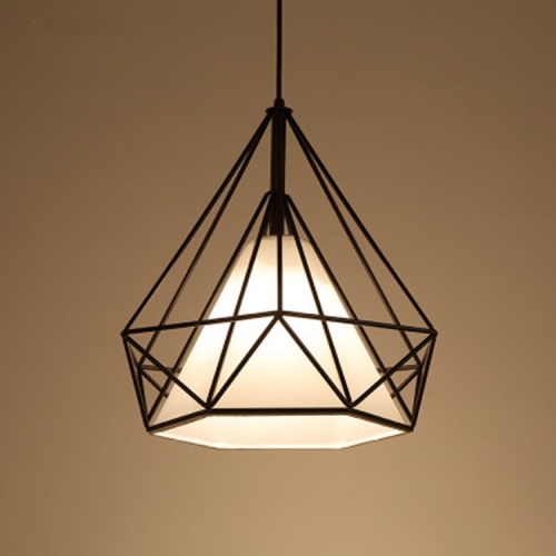 LEDER Clear Metal Pendulum Lamp