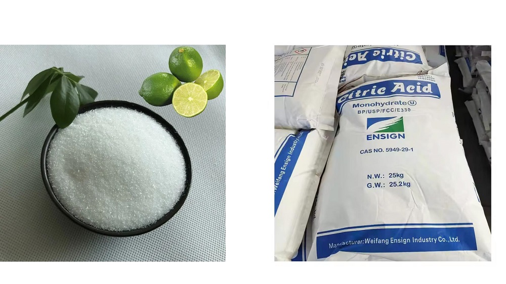 Acidity Regulators Powder Citric Acid Monohydrate Anhydrous