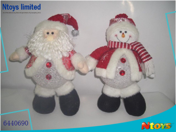 6440690 CHRISTMAS FABRIC DECORATION WITH LIGHT