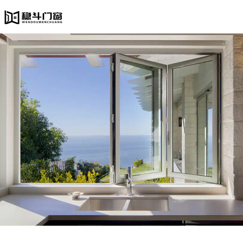 Aluminum Alloy Electric Folding Windows for Kitchen