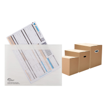 Clear Adhesive Top Loading Packing List Shipping Label Envelopes