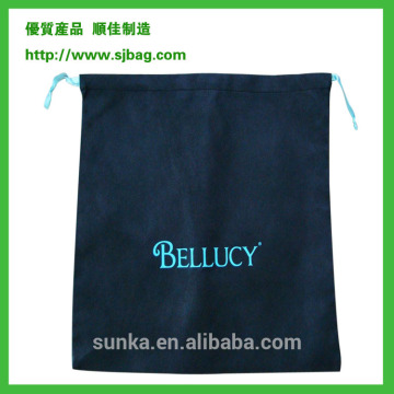 Black Nonwoven String Bag/Non-woven String Bag