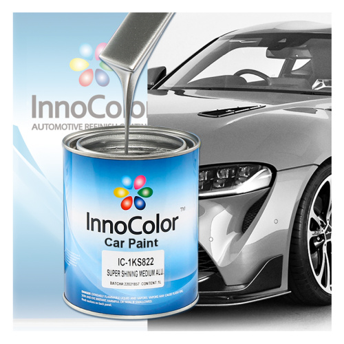 Tinta de carro com revestimento automático baseado em solvente