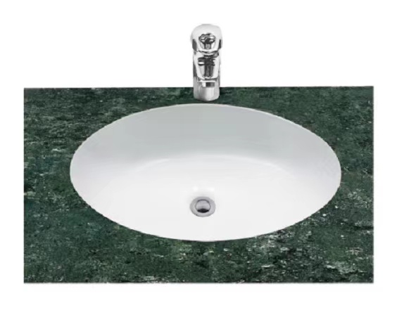 Oval Bathroom Under Counter Basin Sink