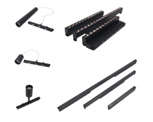 Hot sales magnetic track light system DC48V 12W 18W 24W 36W led track light magnetic track light