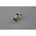 Air-Fluid Brass Hex Nipple Threaded  1/4" MPT