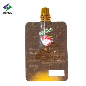 tropical fruits juice series stand up spout pouch