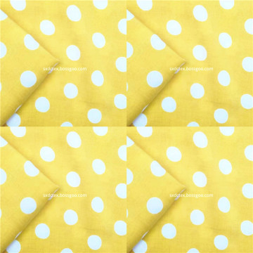 Ladies Cloth 100% Rayon Dot Printed Shirts Fabrics