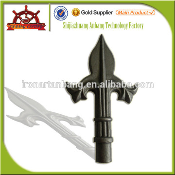 Wrought Iron Spearhead