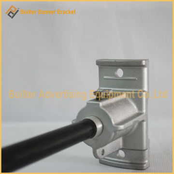 Metal Street Pole Advertising Poster Bracket