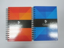 A5 2 Subject Spiral Notebook/college Notebook With Cutting Line?