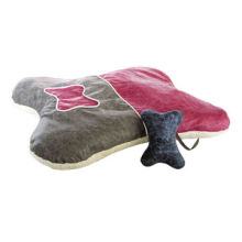 Pet Cushions, Filled with PP Cotton, in Bone Shape