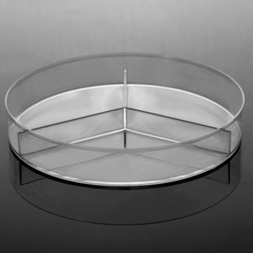 90mm Petri Dishes 3 διαμερίσματα