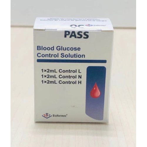 Control de calidad para la prueba de glucosa en sangre