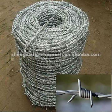 electro Galvanized Barbed Wire electric bare wire