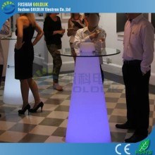 high top cocktail tables,cocktail table,party cocktail tables with rgb led light