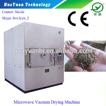 Microwave Vacuum Mealworm Drying Processing Device