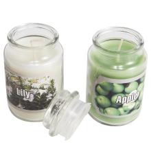 Glass jar candles wedding candles for sale