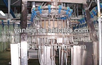 Chicken slaughtering line overhead conveyor for meat processing equipment