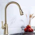 European Brass Sink Kitchen Hot and Cold faucet