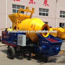 best construction machinery mobile electric concrete cement mixer pumps