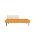 Modern Armless Sectional Sofa
