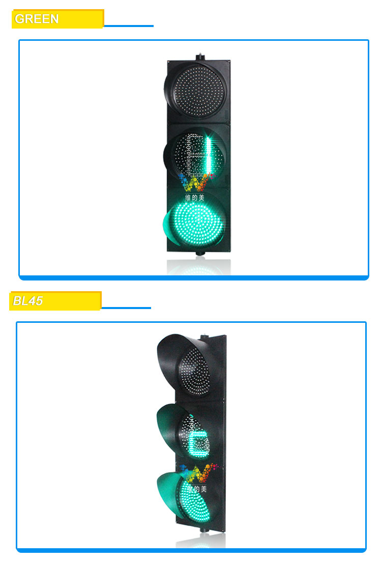 Semáforo de 400 mm-6 400mm traffic light-6