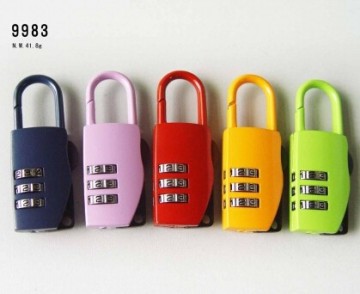 High quanlity wholesale padlock with 3 digit combination