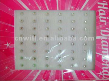 iron on hair crystals hair crystal hair bling crystal