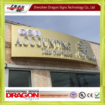 Custom acrylic backlit advertizing led signage